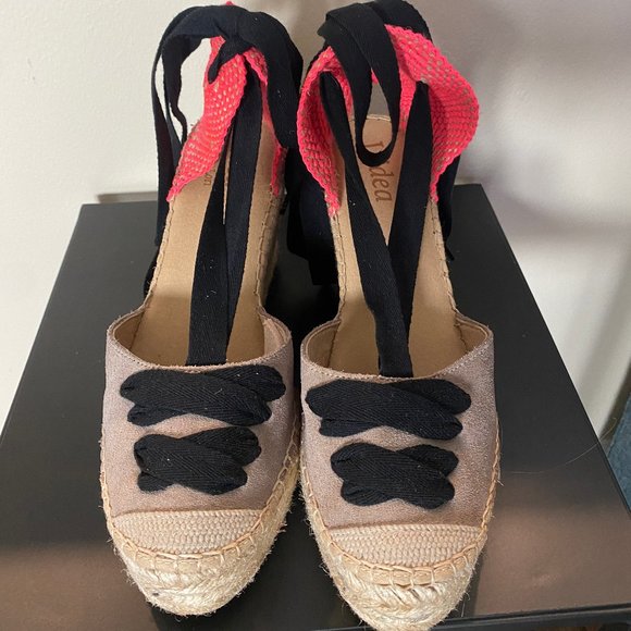 L'idea by Lori Espadrilles Wedges Sz. 40 - Picture 1 of 3